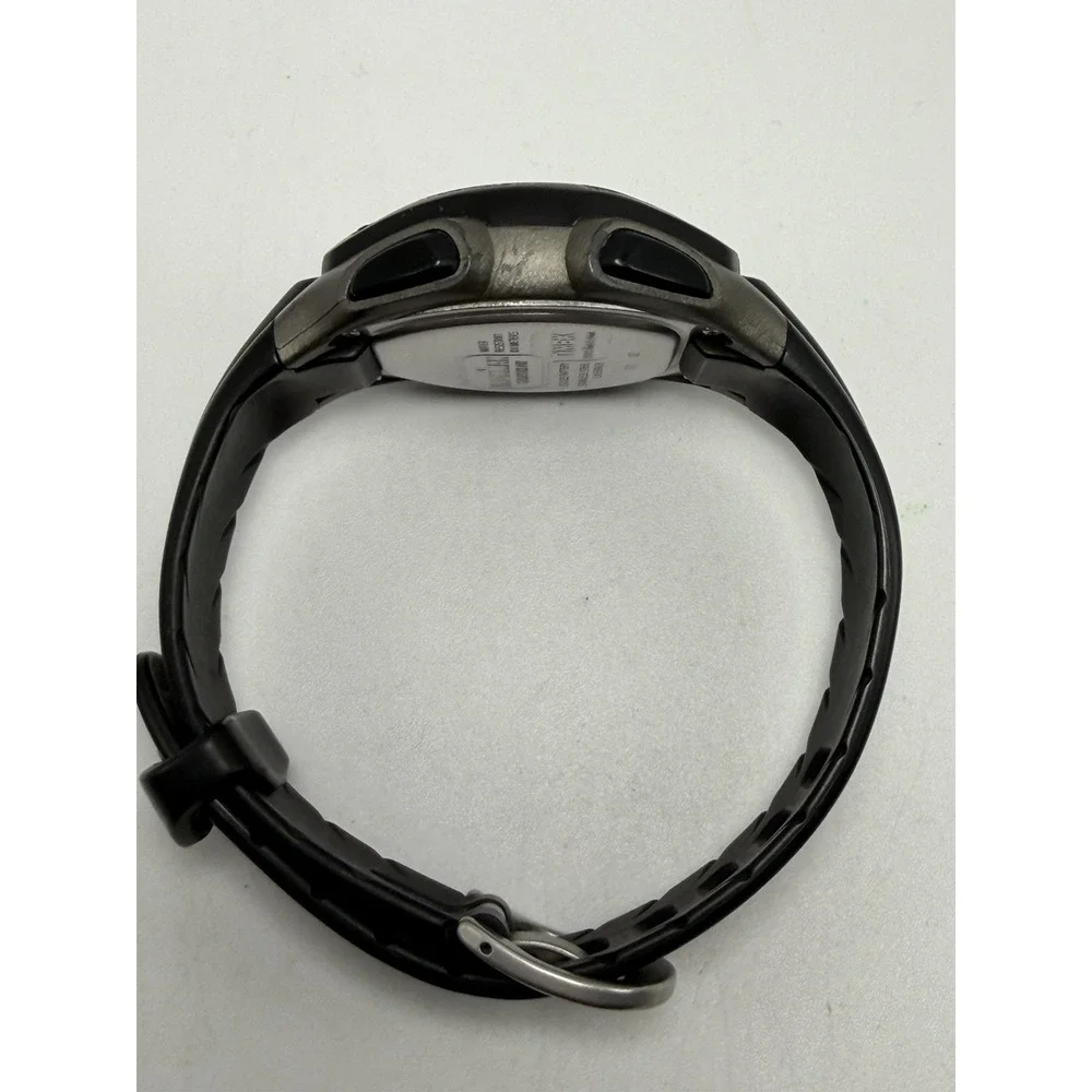 Timex 170 Mens Watch New Battery Black 2010 38MM 8.5